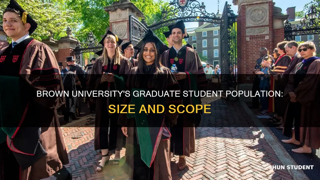 how many graduate students brown university