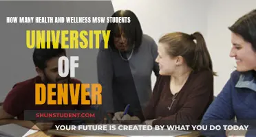 MSW Students' Health and Wellness Focus at the University of Denver