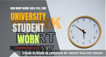 Balancing Work and Study: Hours for Full-Time University Students
