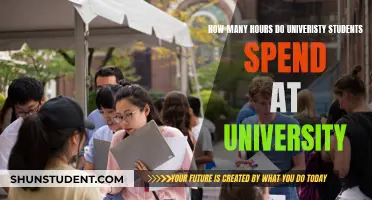 University Students: How Much Time on Campus?