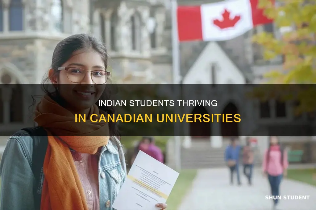 how many indian international students in canada