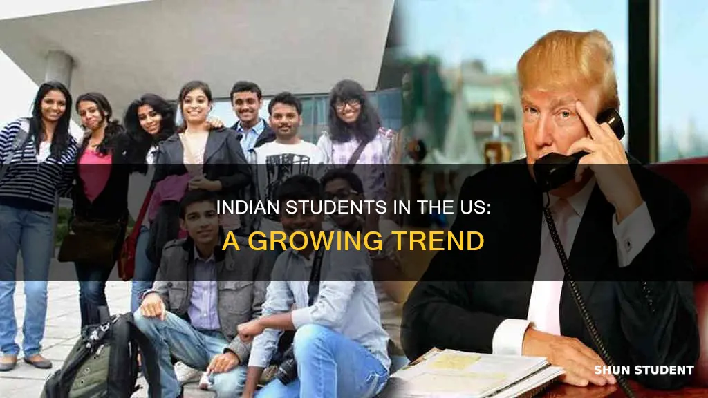 how many indian international students in us