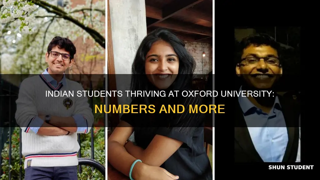 how many indian students in oxford university