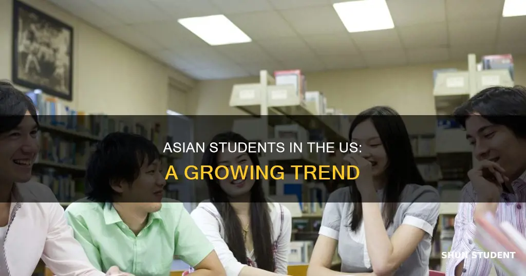 how many international student from asia in us