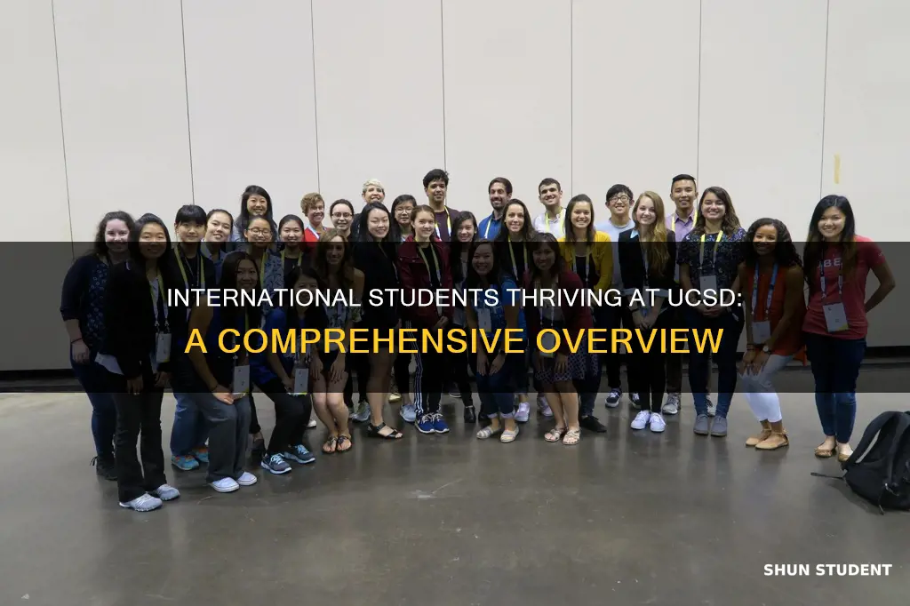 how many international student in ucsd