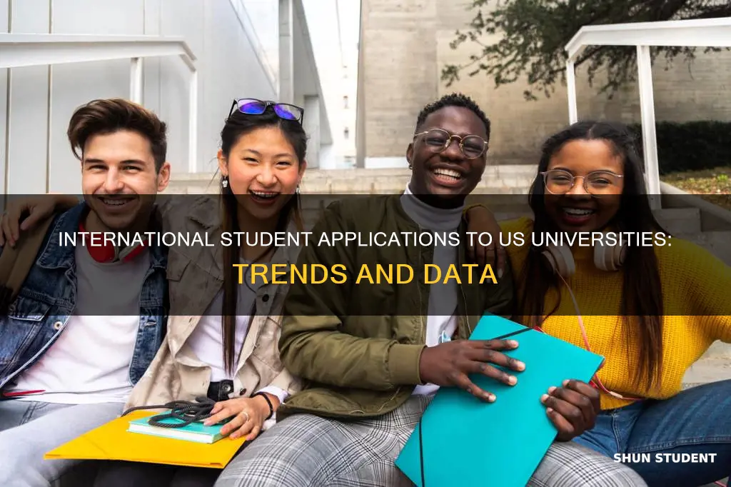 how many international students apply to us universities