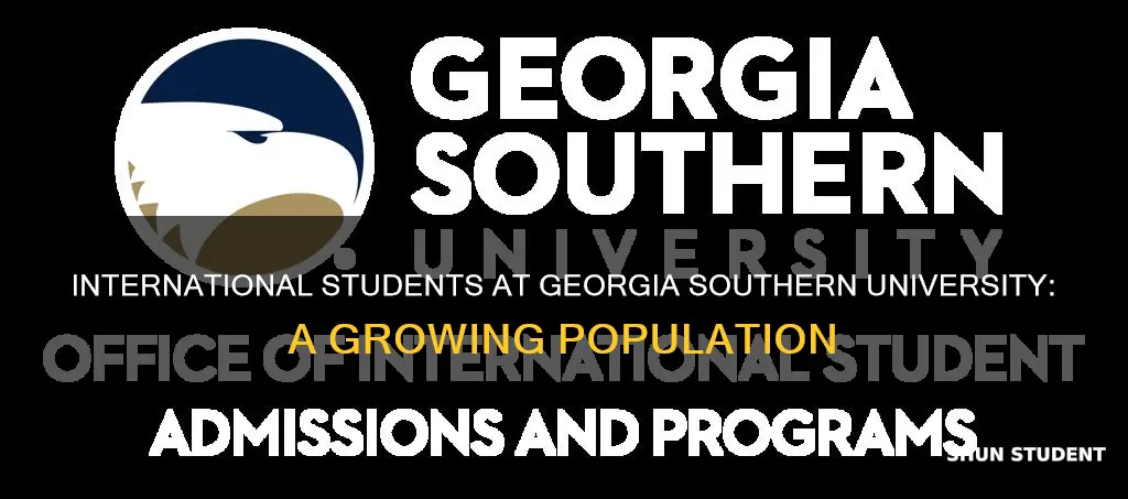 how many international students are at georgia southern university