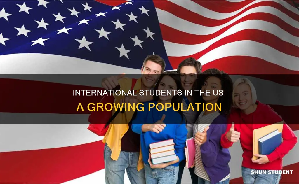 how many international students are in the us