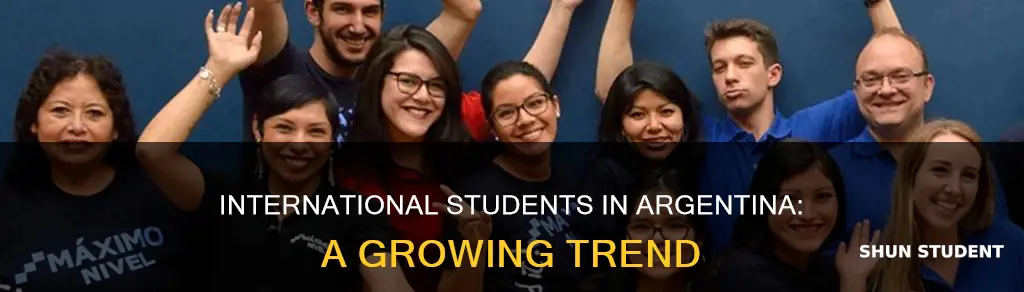 how many international students argentina