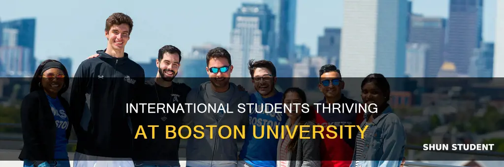how many international students at boston university