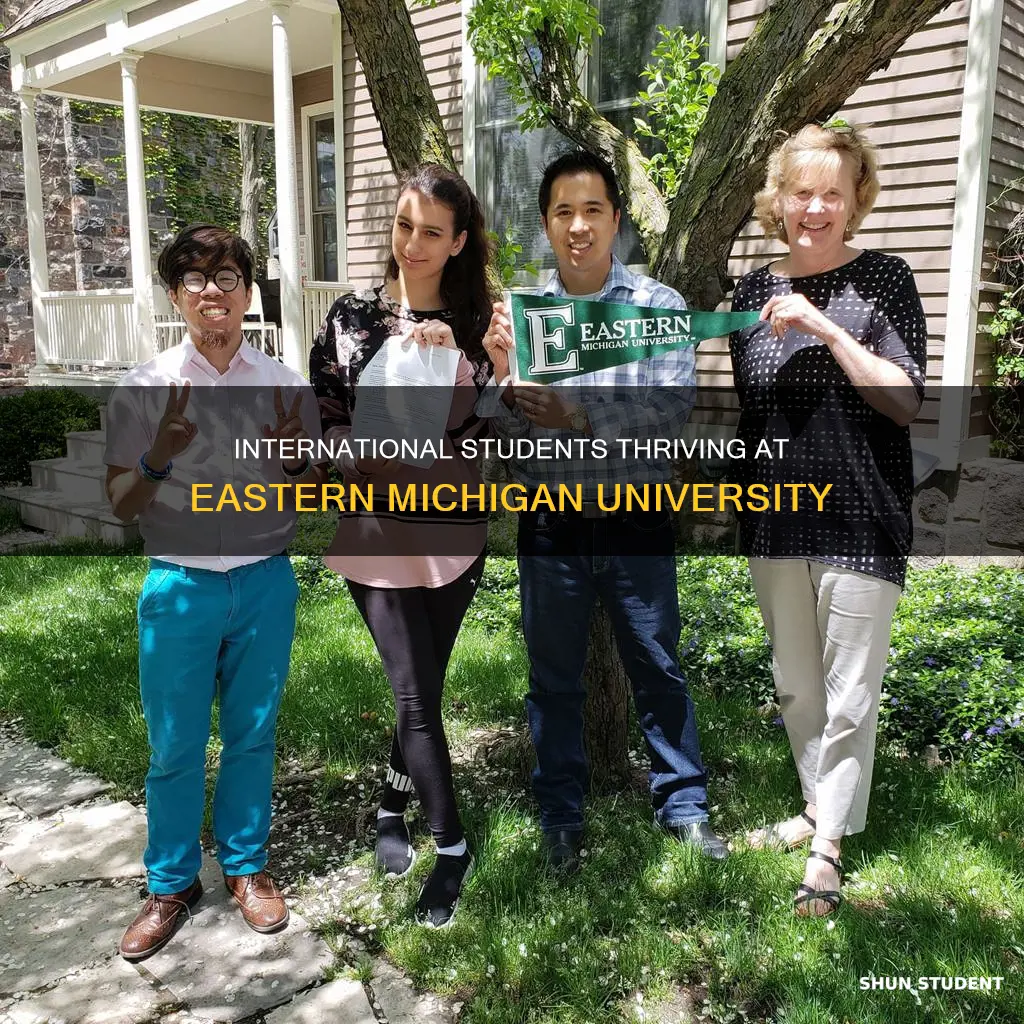 how many international students at eastern michigan university