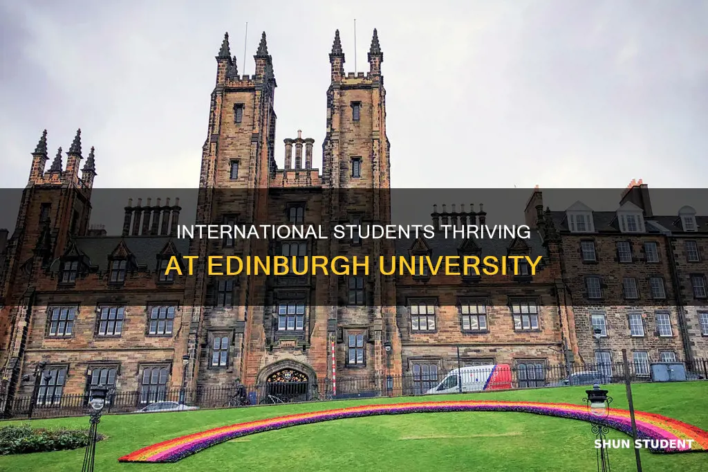how many international students at edinburgh university