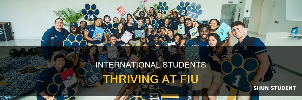 how many international students at fiu