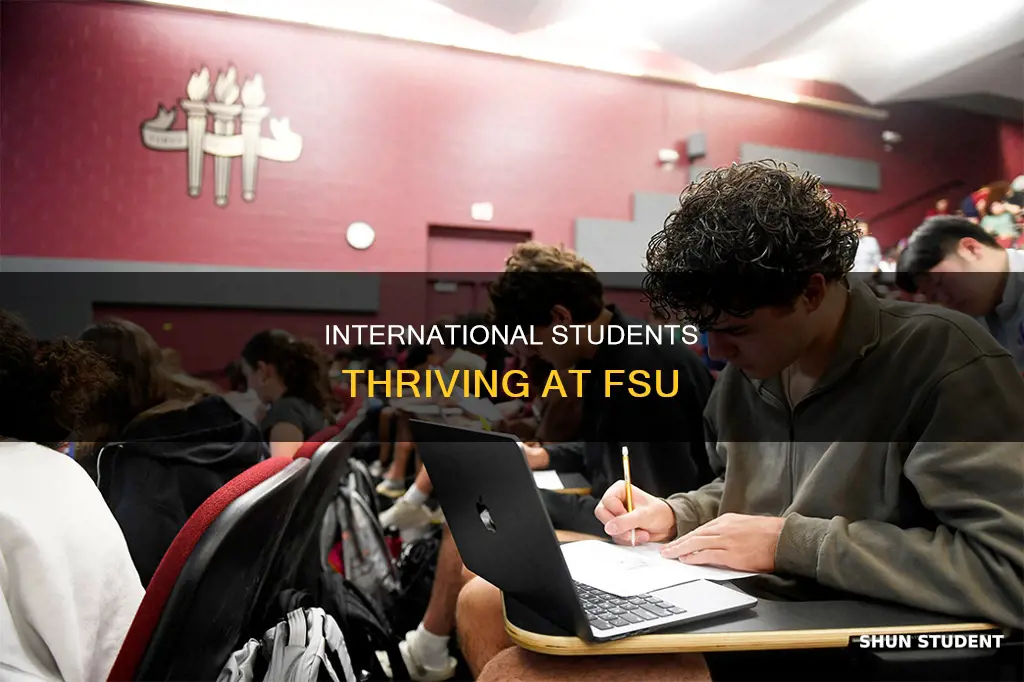 how many international students at fsu