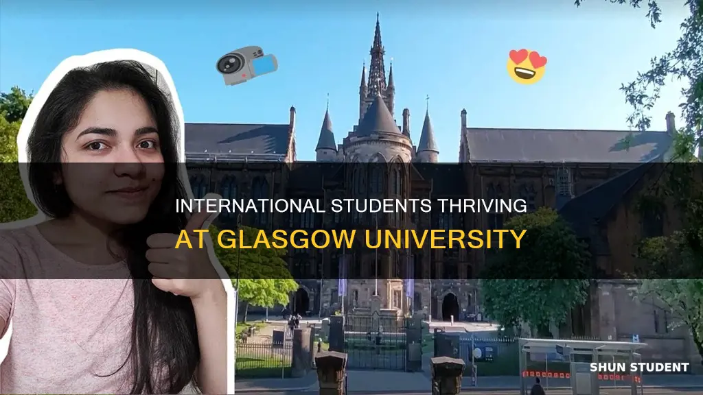 how many international students at glasgow university