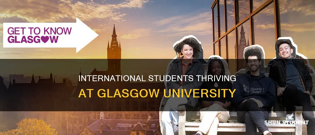 how many international students at glasgow university