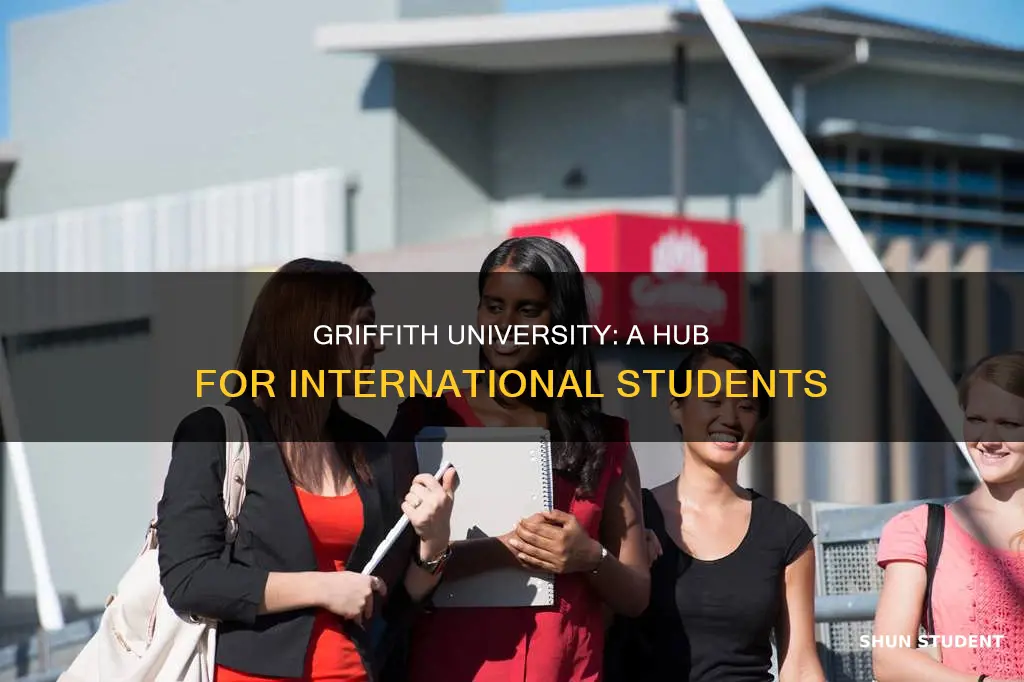 how many international students at griffith university