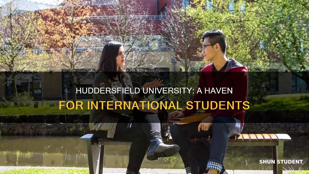 how many international students at huddersfield university