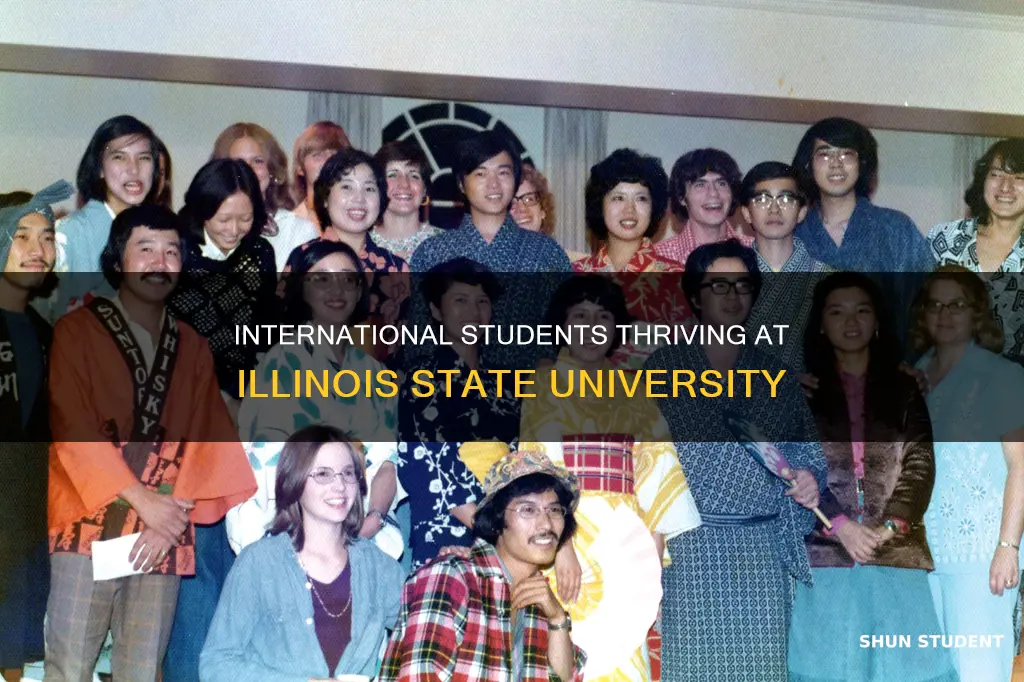 how many international students at illinois state university