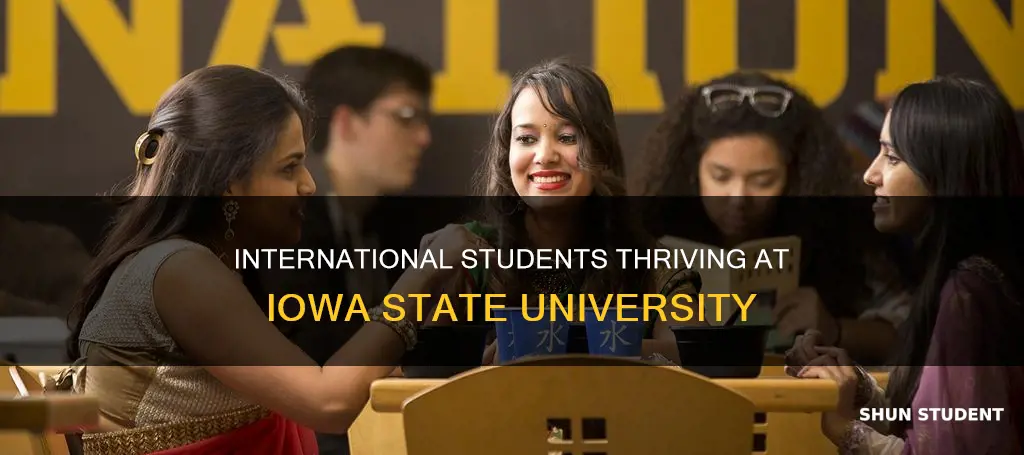 how many international students at iowa state university