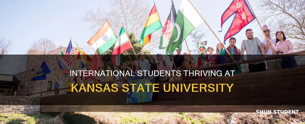 how many international students at kansas state university