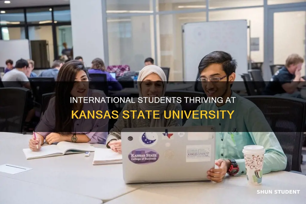 how many international students at kansas state university