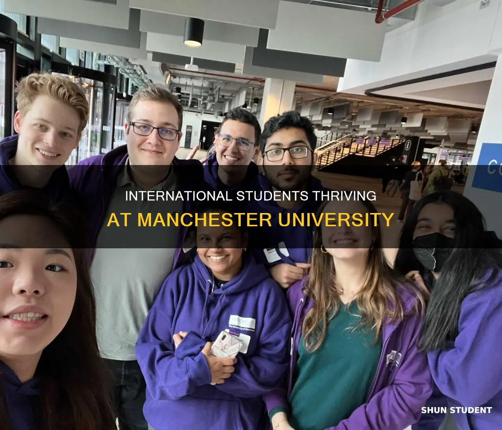 how many international students at manchester university