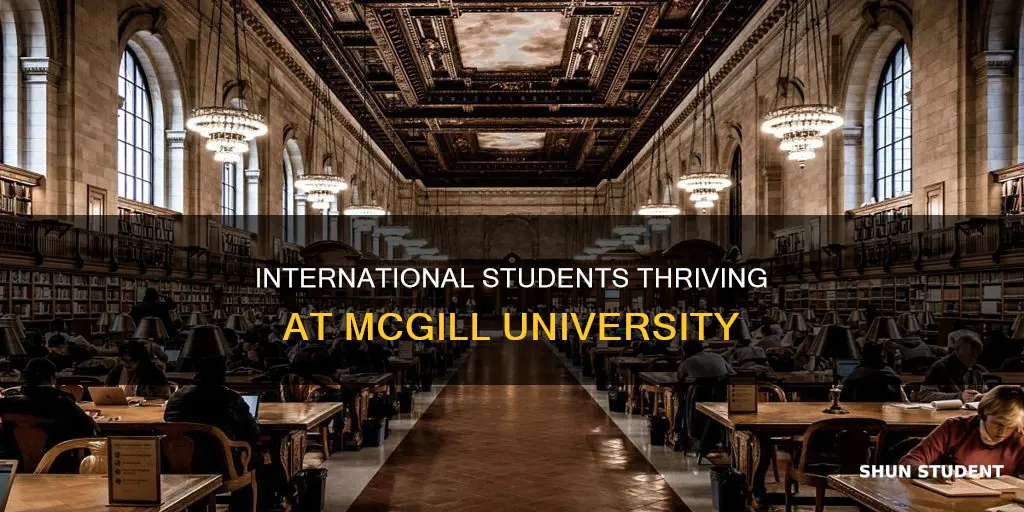 how many international students at mcgill