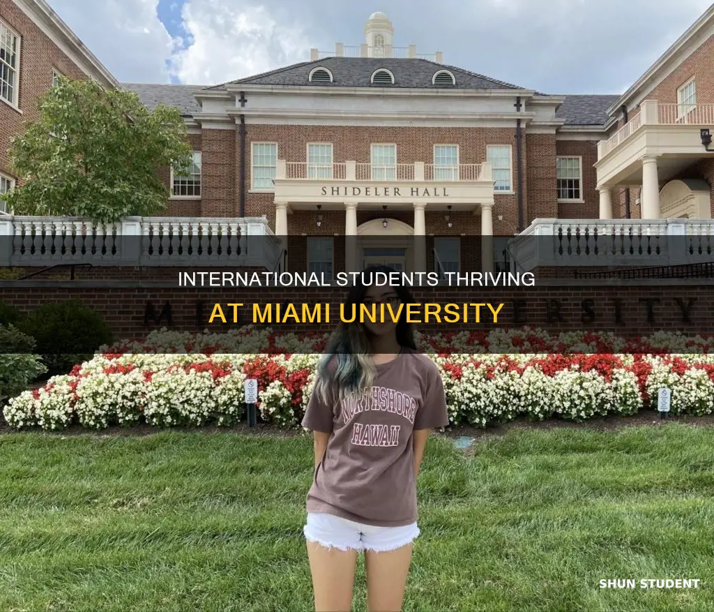 how many international students at miami university