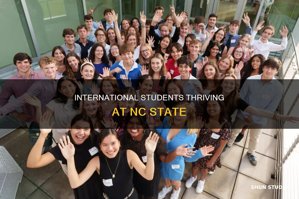 how many international students at nc state