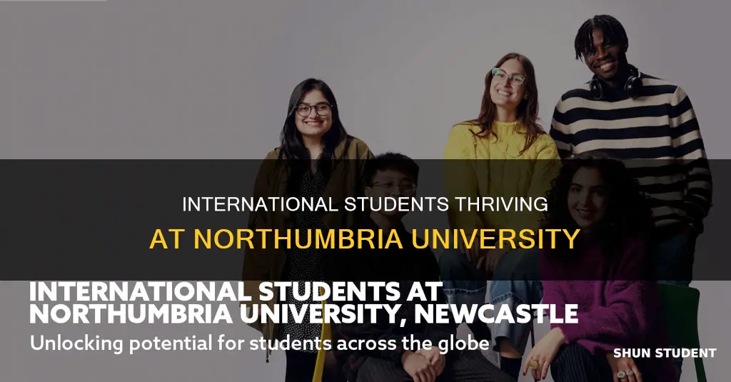 how many international students at northumbria university