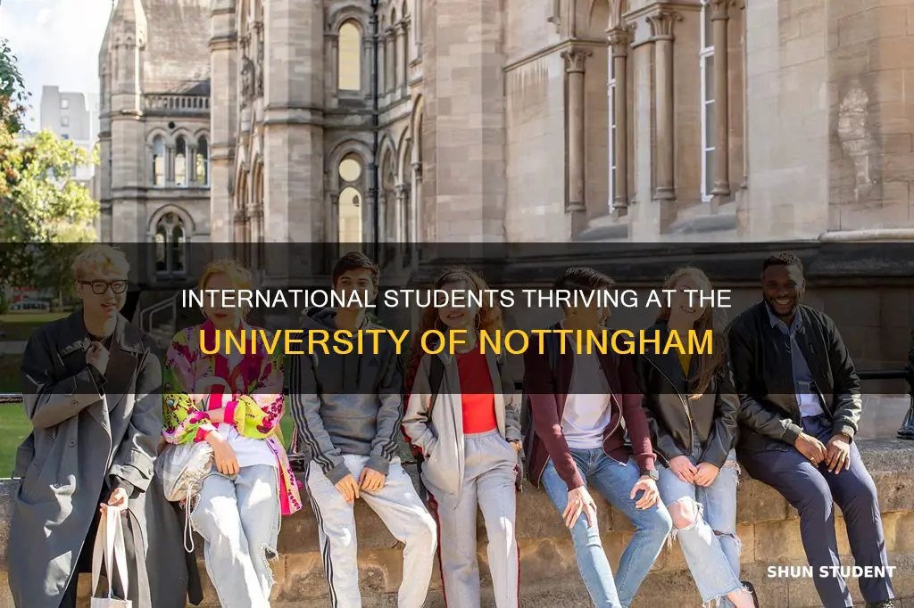how many international students at nottingham university