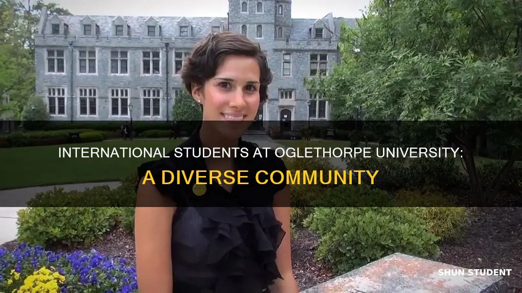 how many international students at oglethorpe university