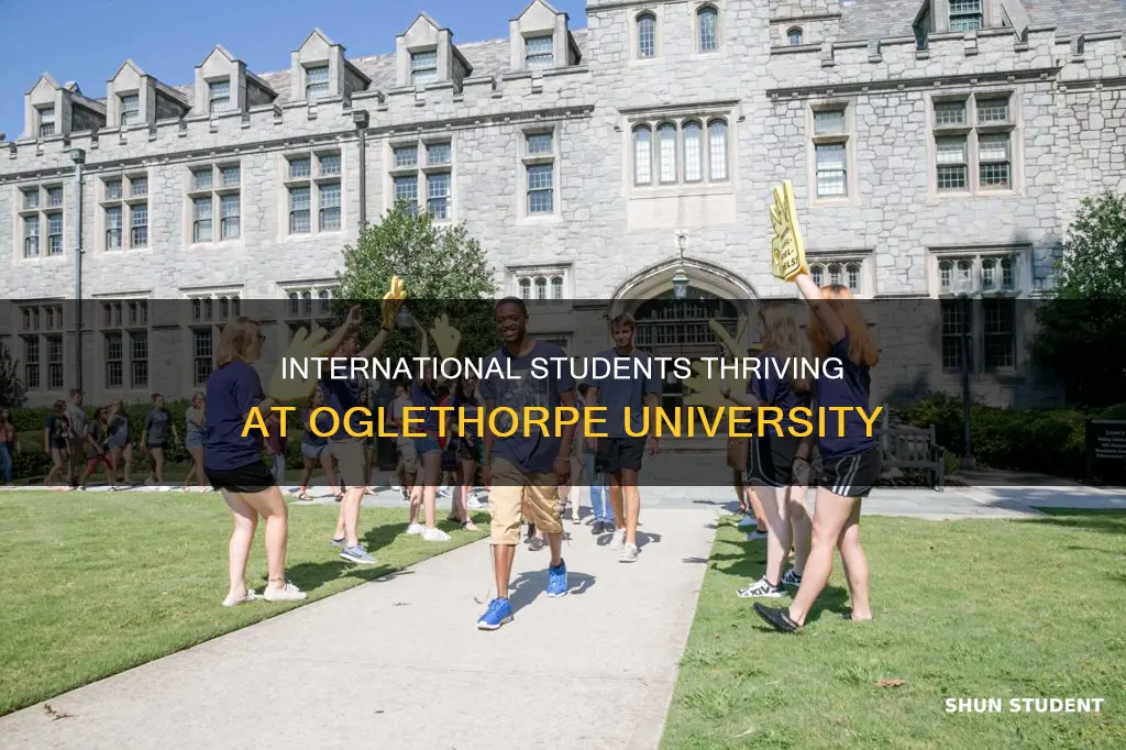 how many international students at oglethorpe university
