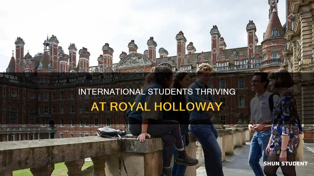 how many international students at royal holloway