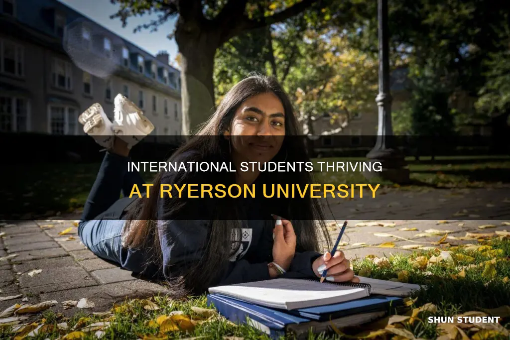 how many international students at ryerson