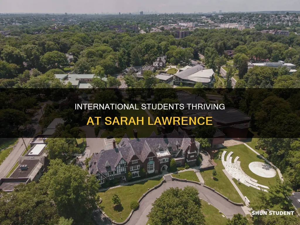 how many international students at sarah lawrence