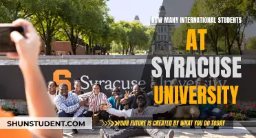 Syracuse University: International Students Make Up a Large Portion