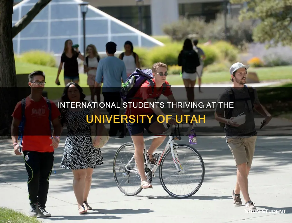 how many international students at the university of utah