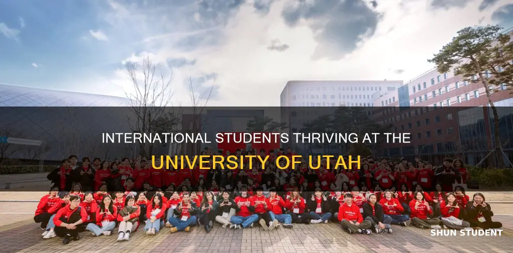 how many international students at the university of utah