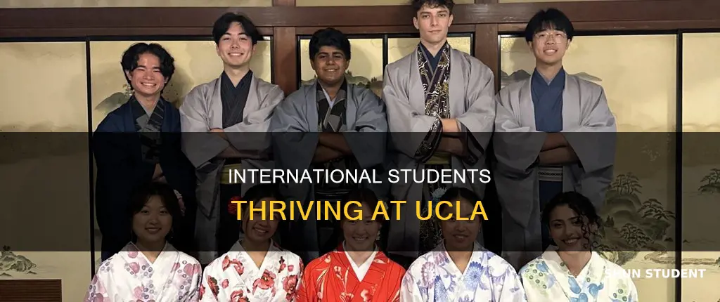 how many international students at ucla