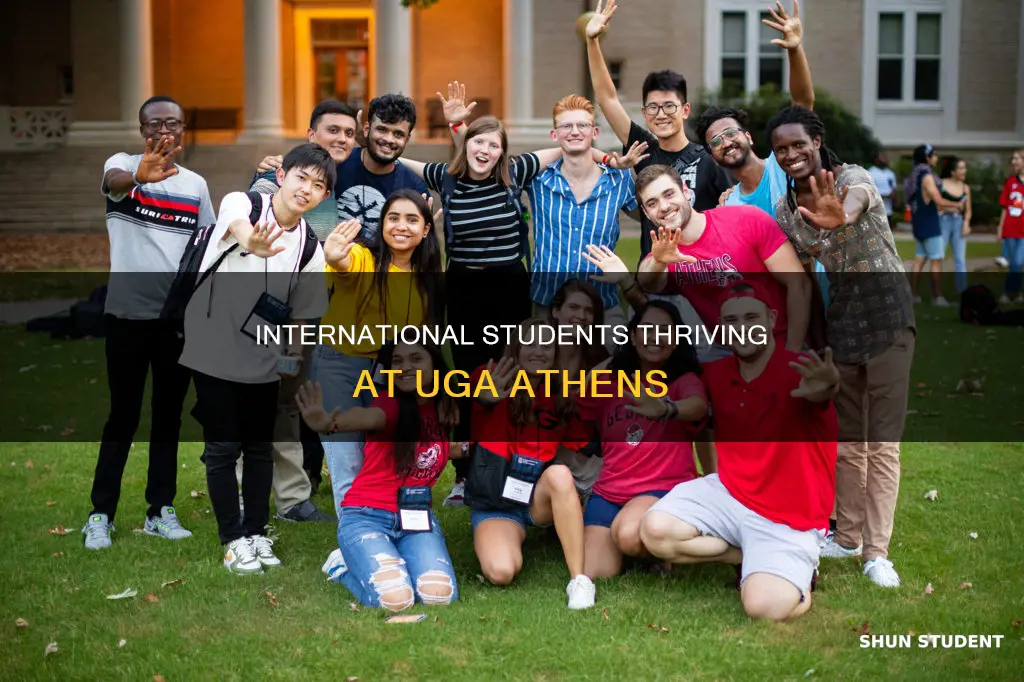 how many international students at uga athens