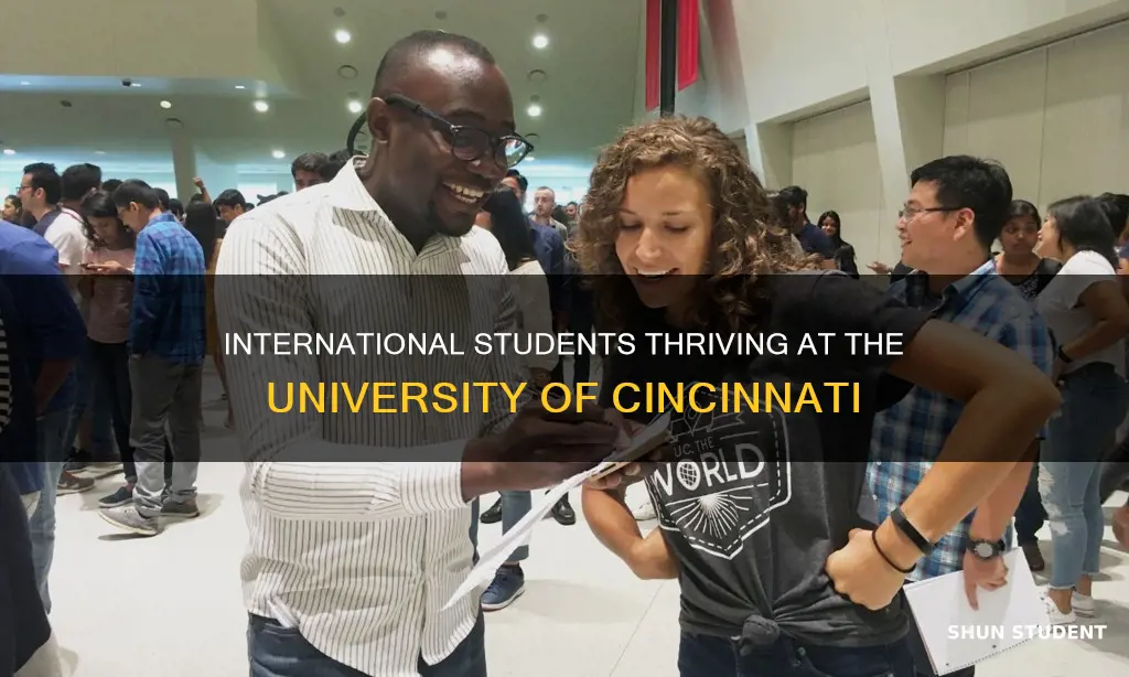 how many international students at university of cincinnati