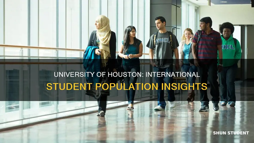 how many international students at university of houston