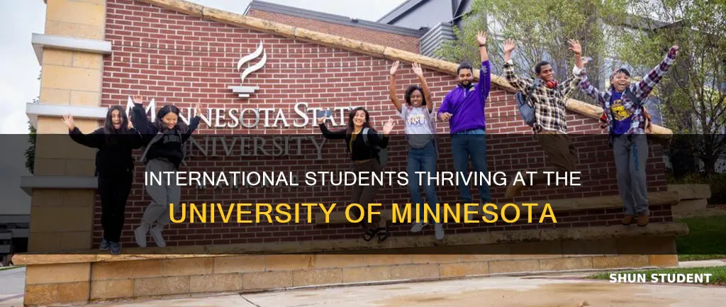 how many international students at university of minnesota