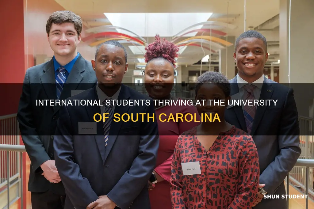 how many international students at university of south carolina