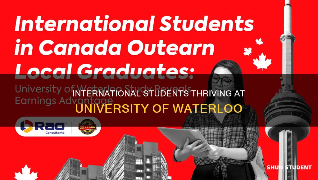 how many international students at university of waterloo