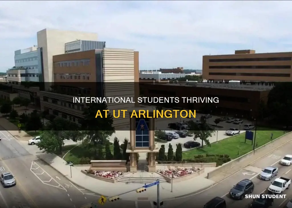 how many international students at ut arlington