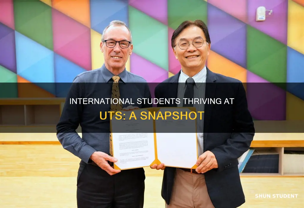 how many international students at uts