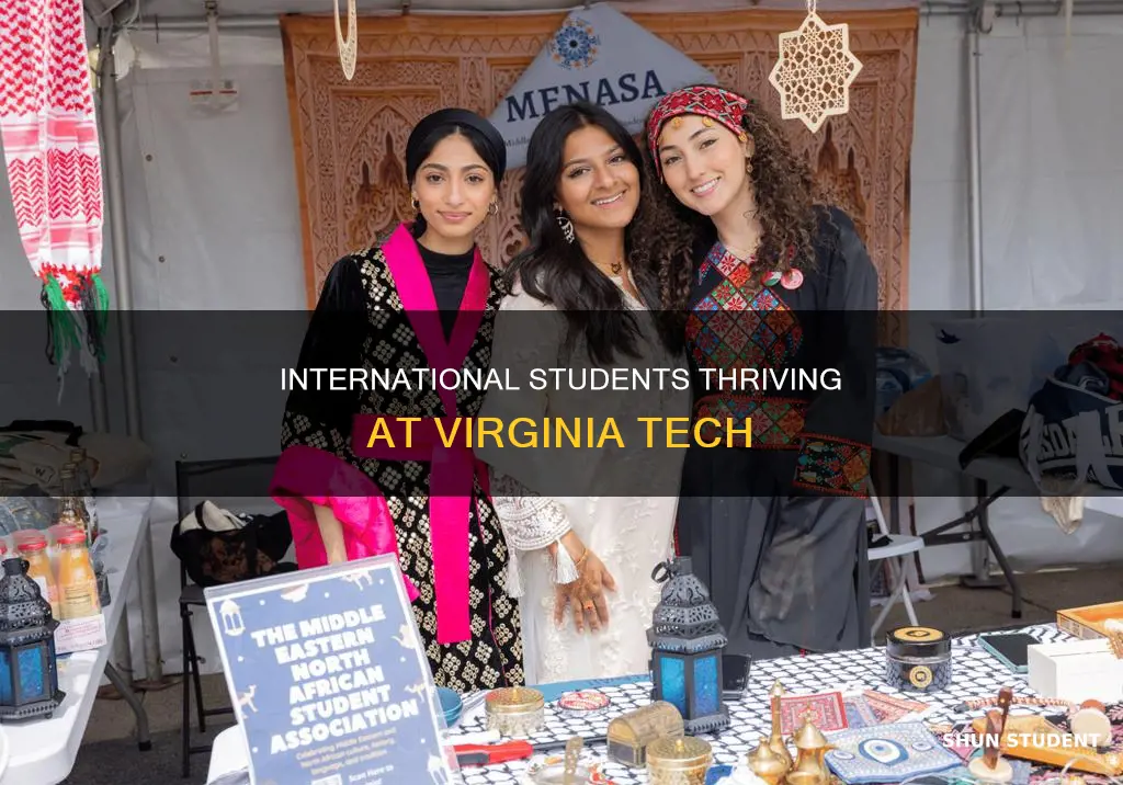 how many international students at virginia tech